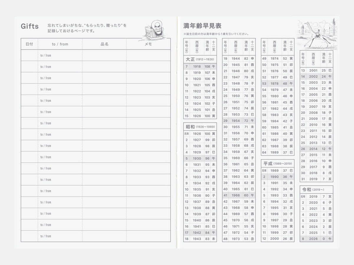 OCT Hobonichi Techo 2027 Original Book A6 - ONE PIECE EDITION