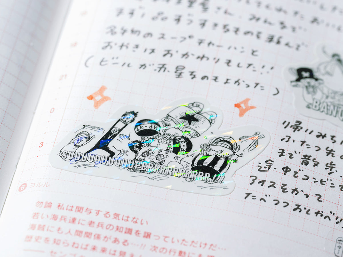 ONE PIECE magazine Sticker Set - Daily / SUPER!!!