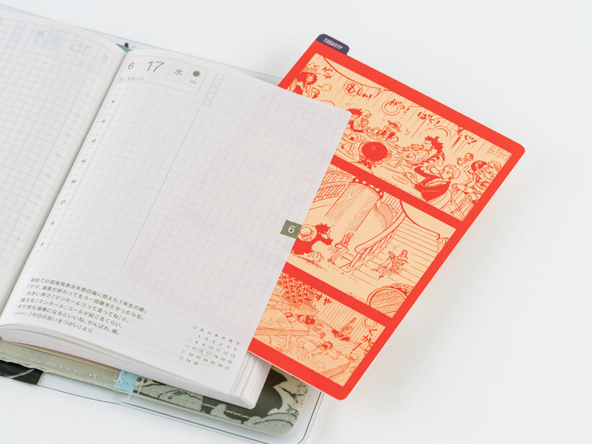 October ONE PIECE magazine: Hobonichi Pencil Board for A6 Size - Everyday Scenes