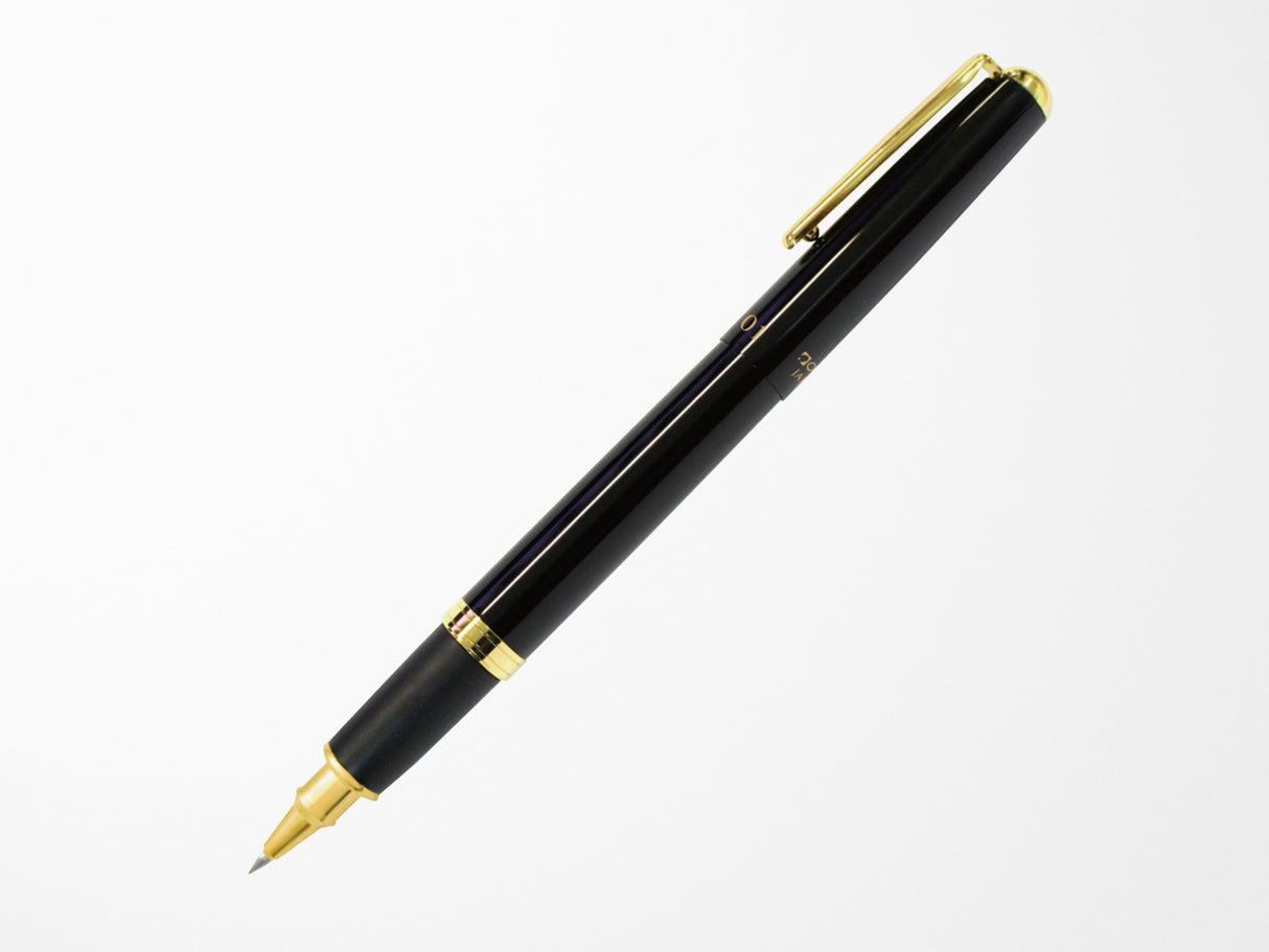 Ohto CR01 Ceramic Rollerball Pen - Black Gold