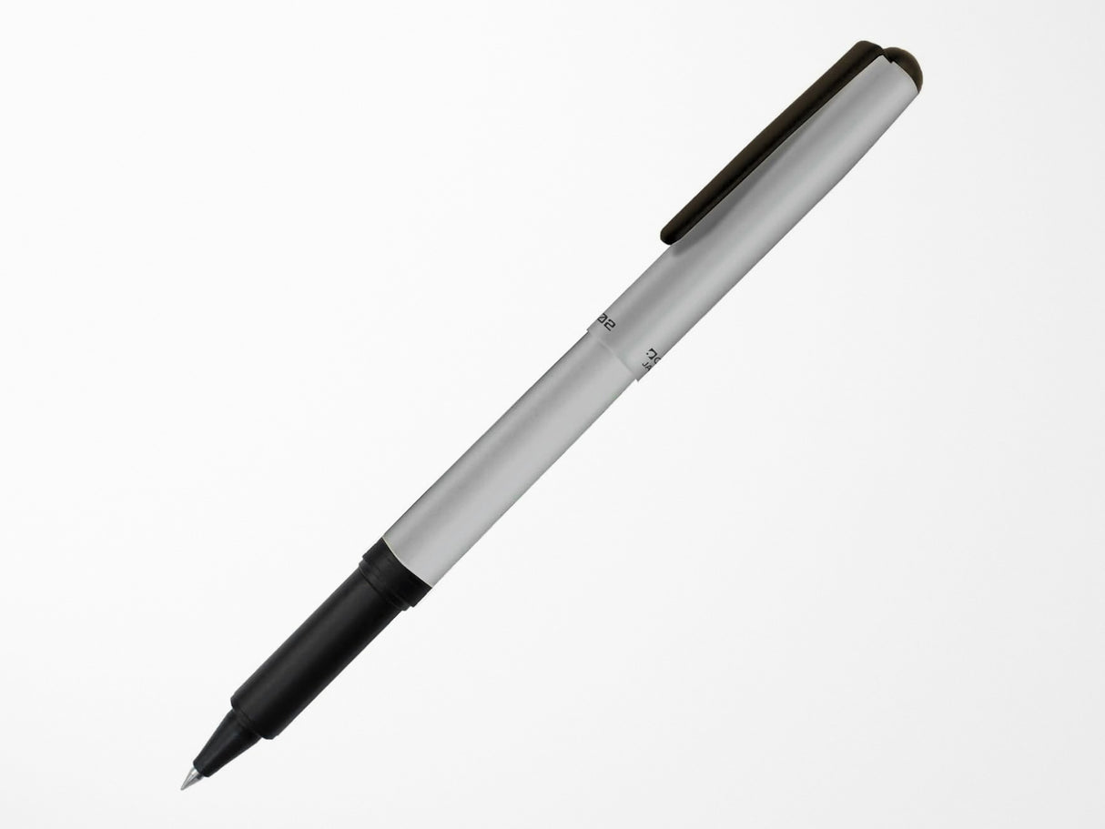 Ohto CR02 Ceramic Rollerball Pen - Matte SIlver
