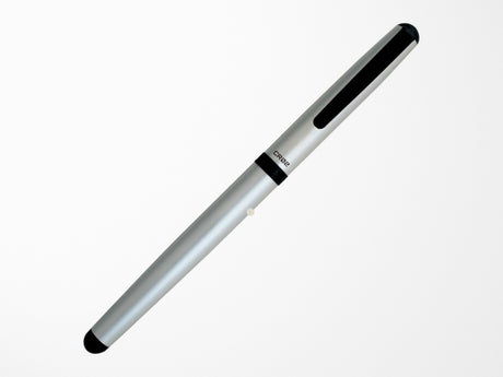 Ohto CR02 Ceramic Rollerball Pen - Matte SIlver