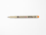 Orange Pigma Micron Pen