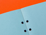 PLOTTER Blue Paper Memo Pad 2mm Grid - A5 Size