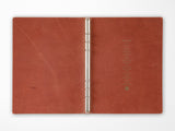 PLOTTER Limited Edition LISCIO Red Leather 6 Ring Leather Binder with Accessories - A5