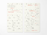 PLOTTER Refill Monthly Schedule Refill 2027 - Bible Size