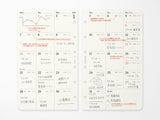 PLOTTER Refill Monthly Schedule Refill 2027 - Mini Size