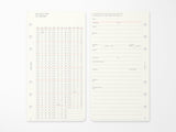 PLOTTER Refill Weekly Schedule Refill 2027 - Bible Size