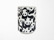 Panda Bears Design Yunomi Style Tea Cup