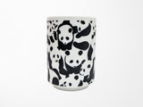 Panda Bears Design Yunomi Style Tea Cup