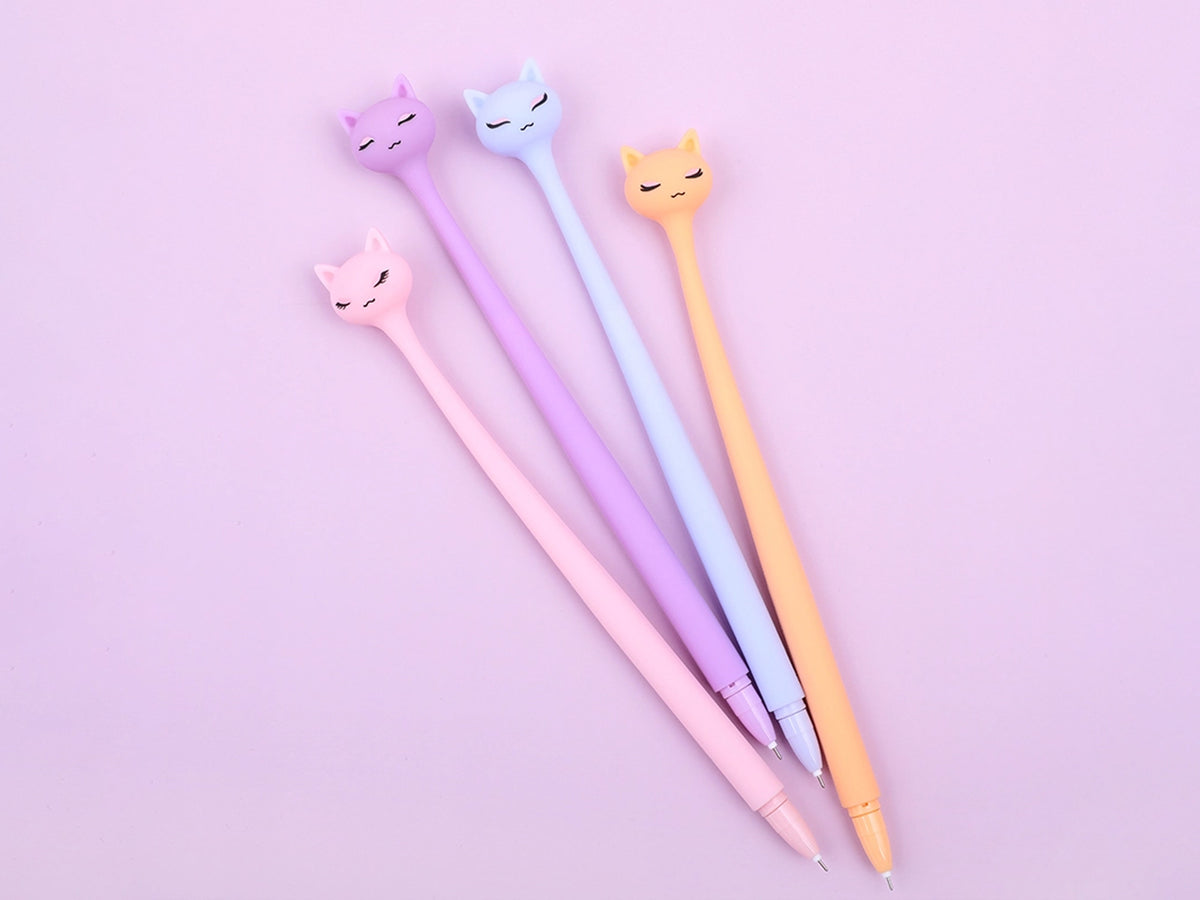 Pastel Charming Cat Eyes Wiggle Pen