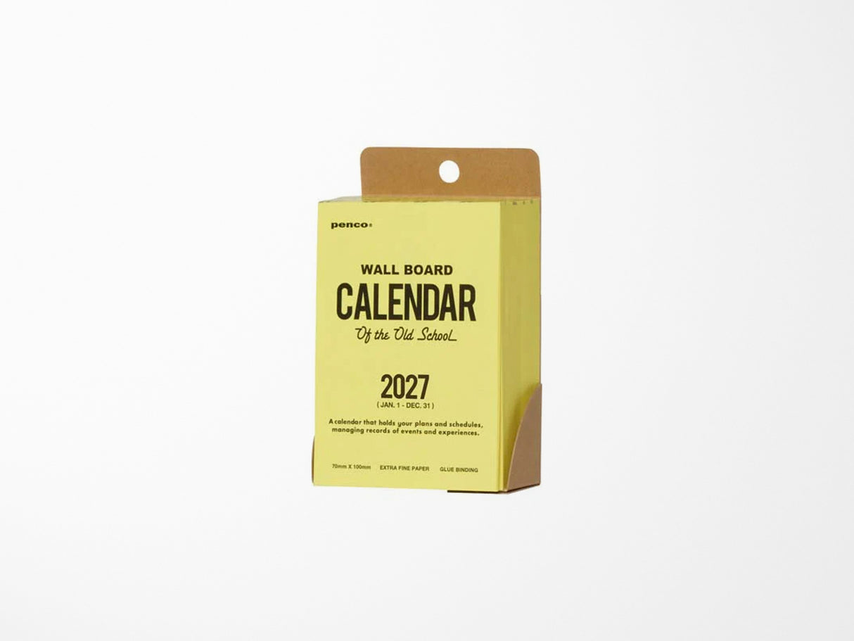 Penco Memo Block 2027 Calendar