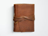 Personalized Hand Sewn Leather Pocket Journal