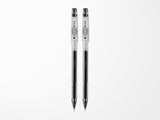 Pilot G-Tec-C Gel Rolling Ball Pen - Ultra Fine Black - 2 Pack