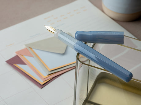 Pilot Kakuno Fountain Pen - Madoromi – Twilight Blue