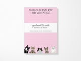 Play With My Cat Notepad