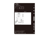 PLOTTER Refill Memo Pad Plain - A5 Size