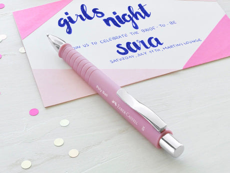 Poly Ball Ballpoint Pen - Rose