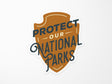 Protect Our National Parks Vinyl Sticker