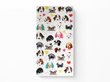 Puffy Puppies Sticker Sheet