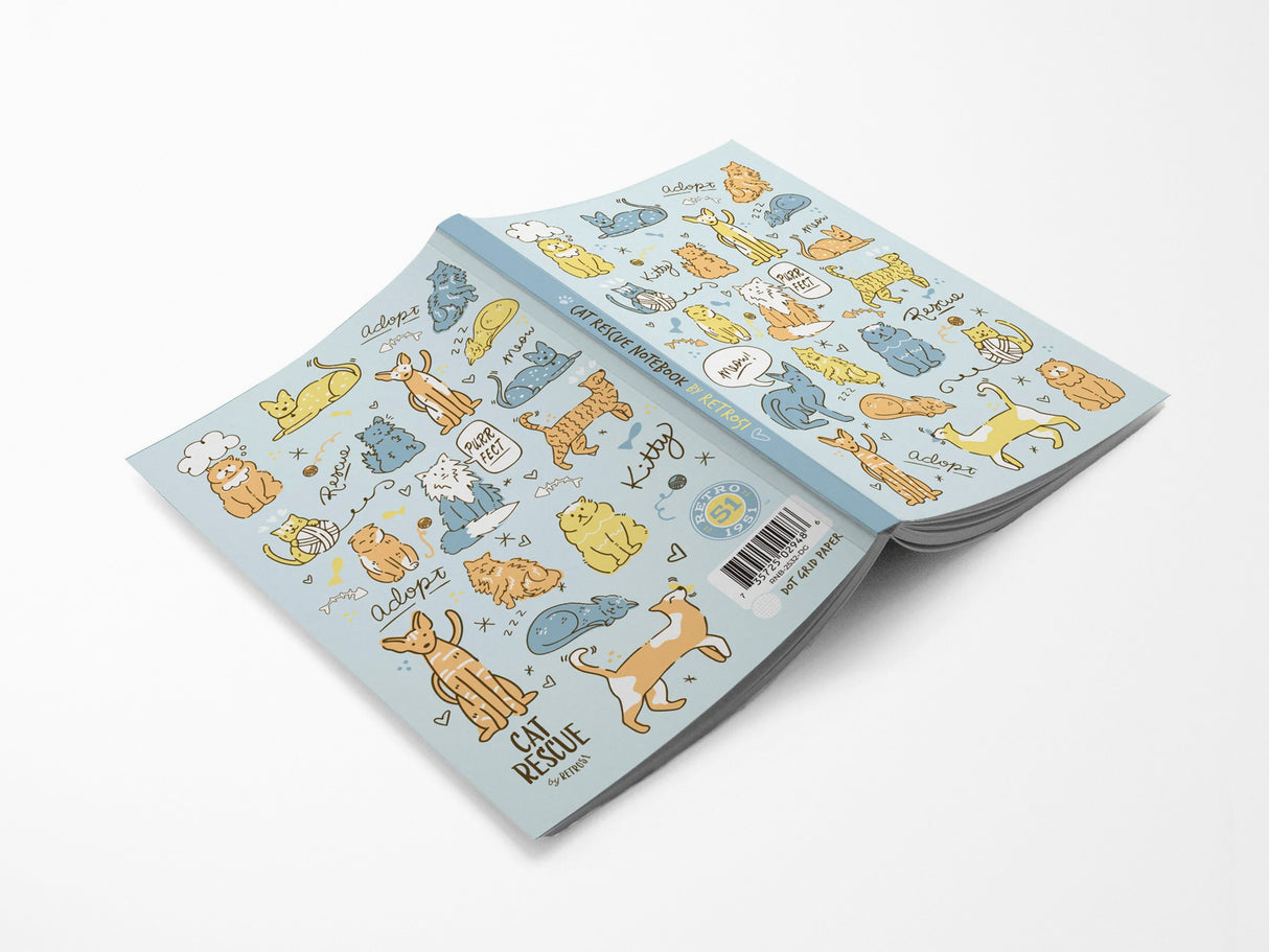 Retro 51 Classic Notebook - Cat Rescue #6