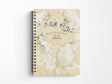 Rokkaku Cat Art Collection Ring Notebook - Circle