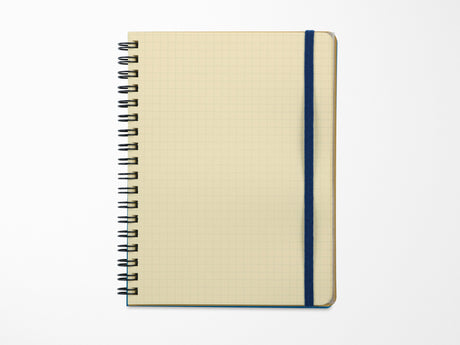Rollbahn Cap-Martin Spiral Notebook Blue