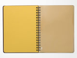 Rollbahn Cap-Martin Spiral Notebook Green