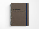 Rollbahn Cap-Martin Spiral Notebook Greige