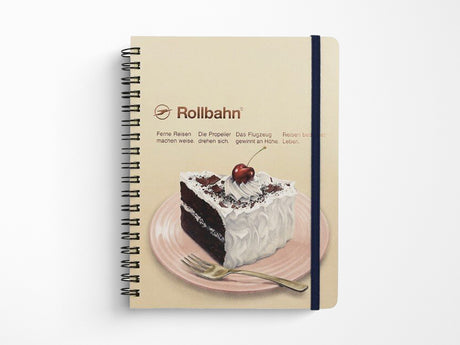 Rollbahn Devil's Food Cake Spiral Notebook