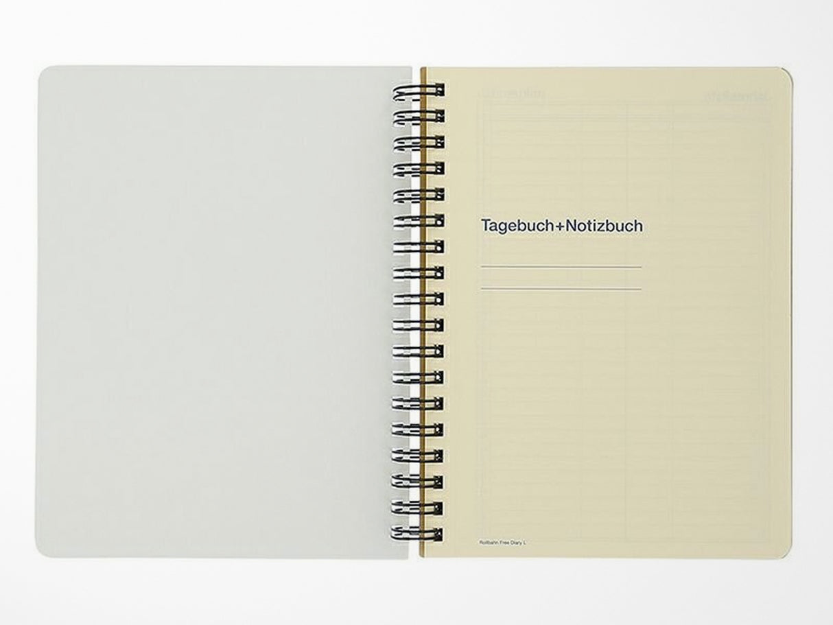 Rollbahn Free Diary 365 - Dark Blue