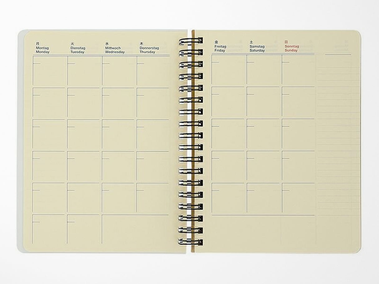 Rollbahn Free Diary 365 - Dark Blue