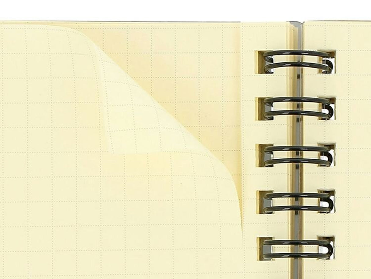 Rollbahn Spiral Notebook - Metallic Pearl White