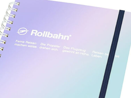 Rollbahn Spiral Notebook - Metallic Polarized
