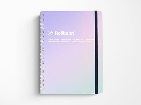 Rollbahn Spiral Notebook - Metallic Polarized