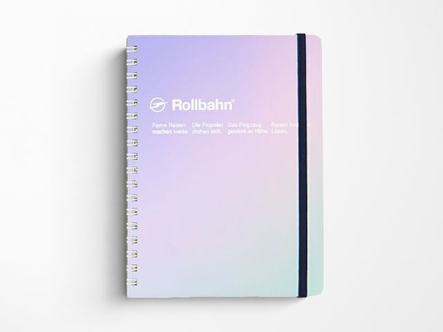Rollbahn Spiral Notebook - Metallic Polarized