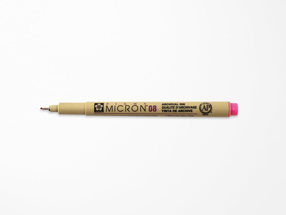 Rose Pigma Micron Pen
