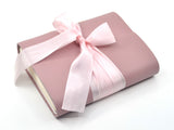 Rose Quartz One of a Kind Leather Journal