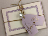 Rossi 1931 AD 1404 Letterpress Flat Cards Set of 6