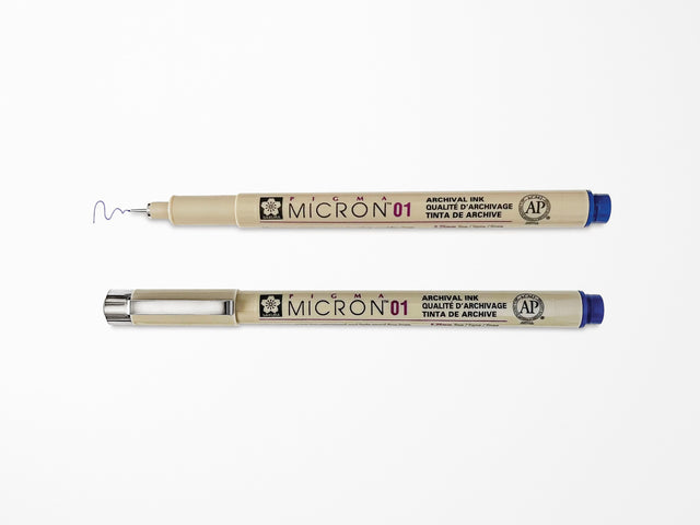 Royal Blue Pigma Micron Pen