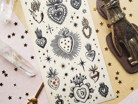 Sacred Hearts Sticker Sheet