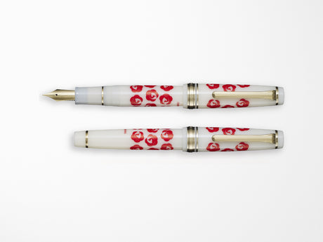 Sailor Pro Gear - Sailor X Kamawanu 'Tsurumaru-Ume' Fountain Pen & Tenugui Set Limited Edition