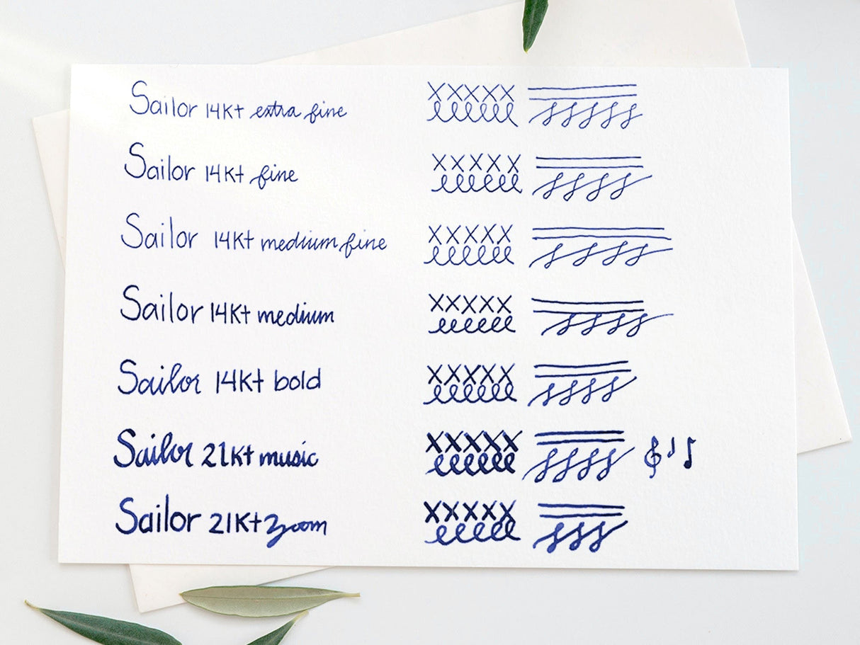 Sailor Pro Gear Slim Fountain Pen - Seasonal Waka Poetry - Autumn