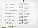 Sailor Pro Gear Slim Fountain Pen Set - Manyo Series - Grass
