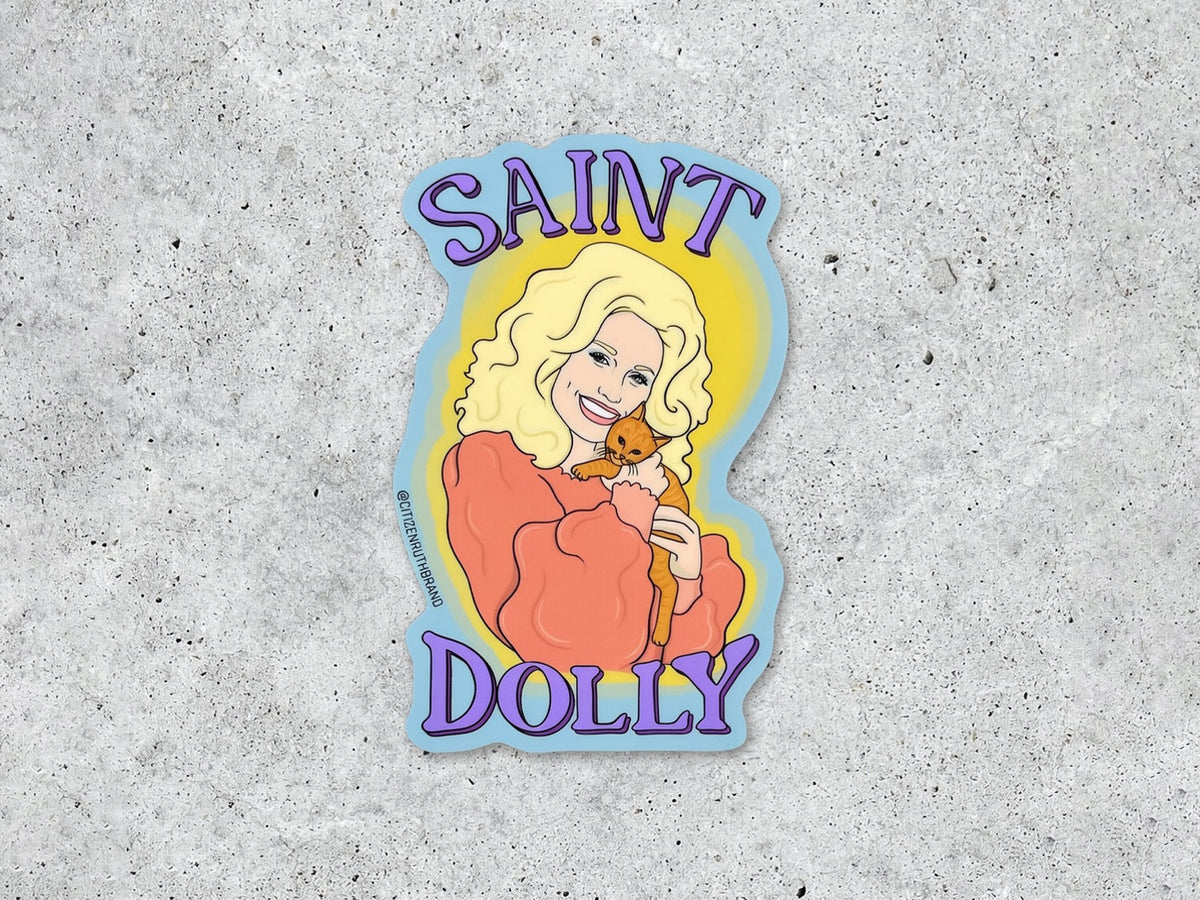 Saint Dolly Vinyl Sticker