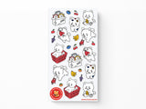 Shopping Shiba Sticker Sheet