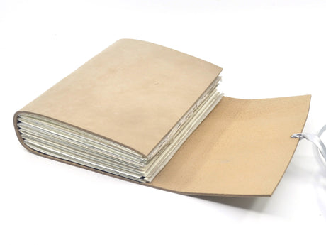 Silver Dollar One of a Kind Leather Journal