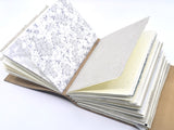 Silver Dollar One of a Kind Leather Journal