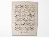 Snitty Kitty Life Is Beautiful Tea Towel