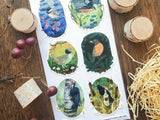 Songbirds of the Seasons Sticker Sheet